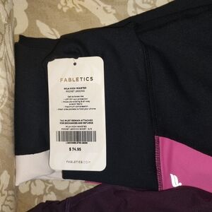 5 Pairs Fabletics High-Waisted Leggings